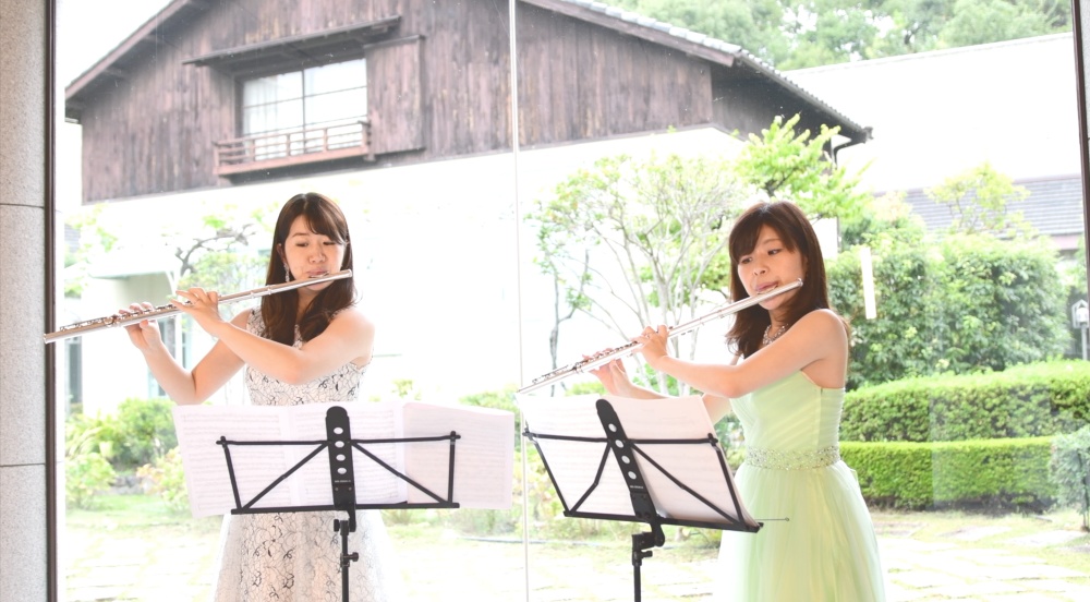 写真：神戸市立小磯記念美術館, 鷲尾有香, 服部彩恵, Epicus Flute Duo & Ensemble